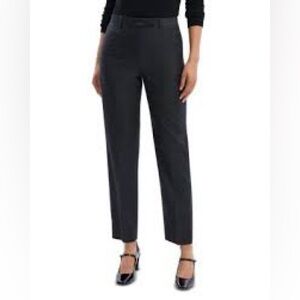 Theory Black Cropped Tailored Pants 669